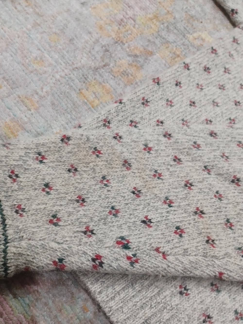 Vintage Eddie Bauer Wool Blend Cardigan Sweater - Picture 5 of 5